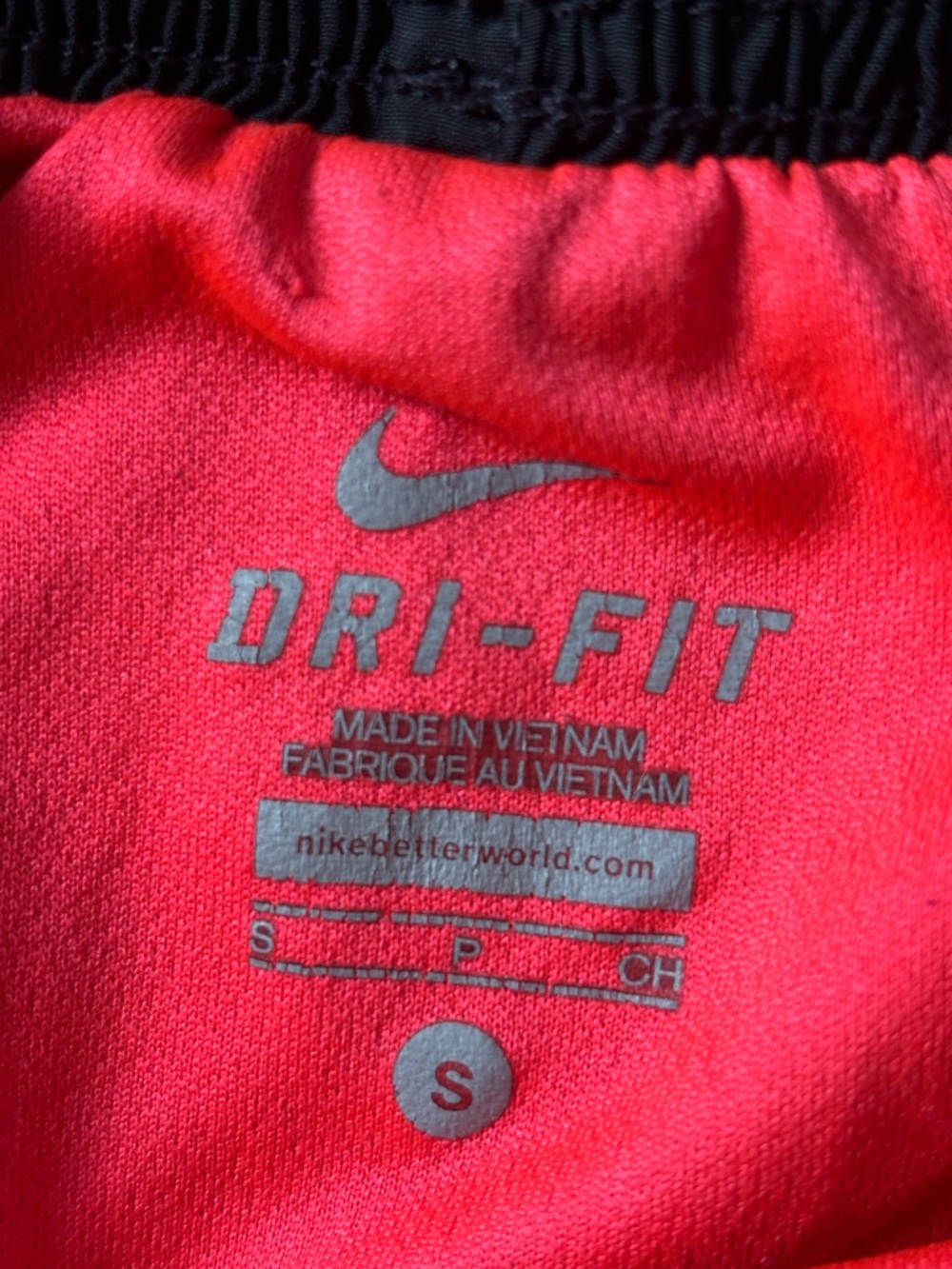 Nike Running‎ Shorts Black  and Neon-Trim Athletic Shorts - Picture 3 of 7